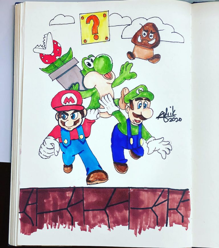 It’s a Me, Mario but with Yoshi and Luigi as well
